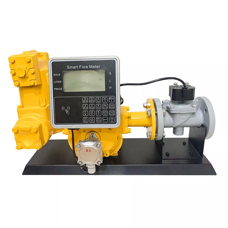 Digital flow meter para sa diesel fuel