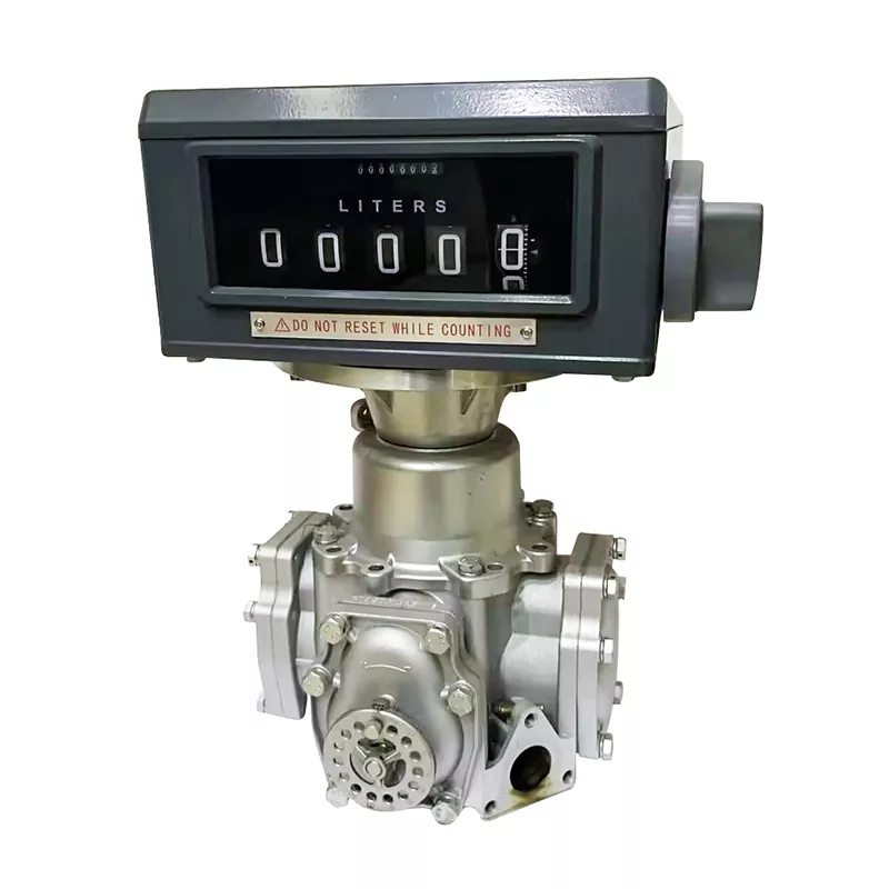 Fuel flowmeter na may counter