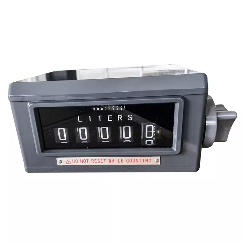 Mekanikal na flowmeter counter