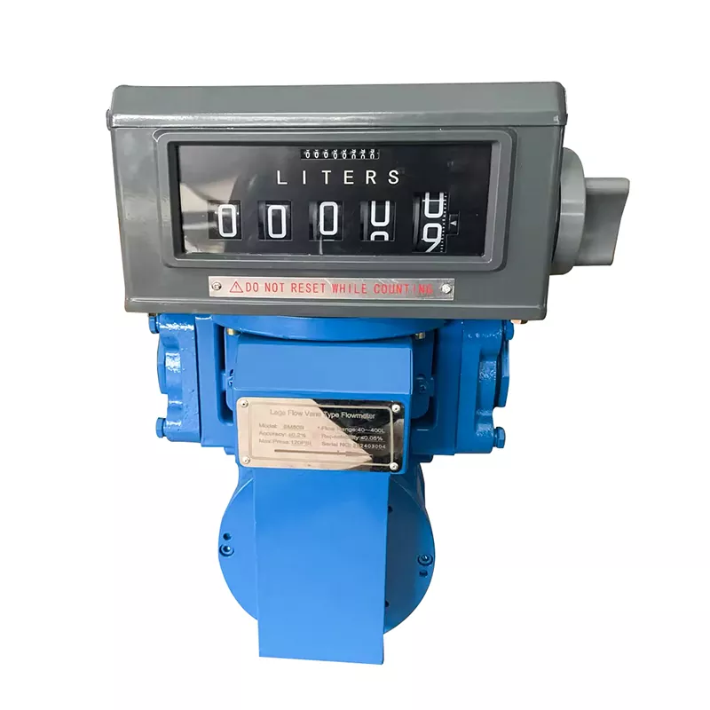 Mechanical fuel flowmeter